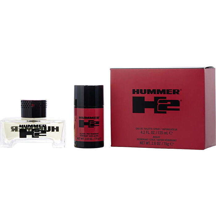 Hummer 2 Eau De Toilette Spray 120ml/4.2oz & Deo Stick 60ml/2.5oz ***combo***