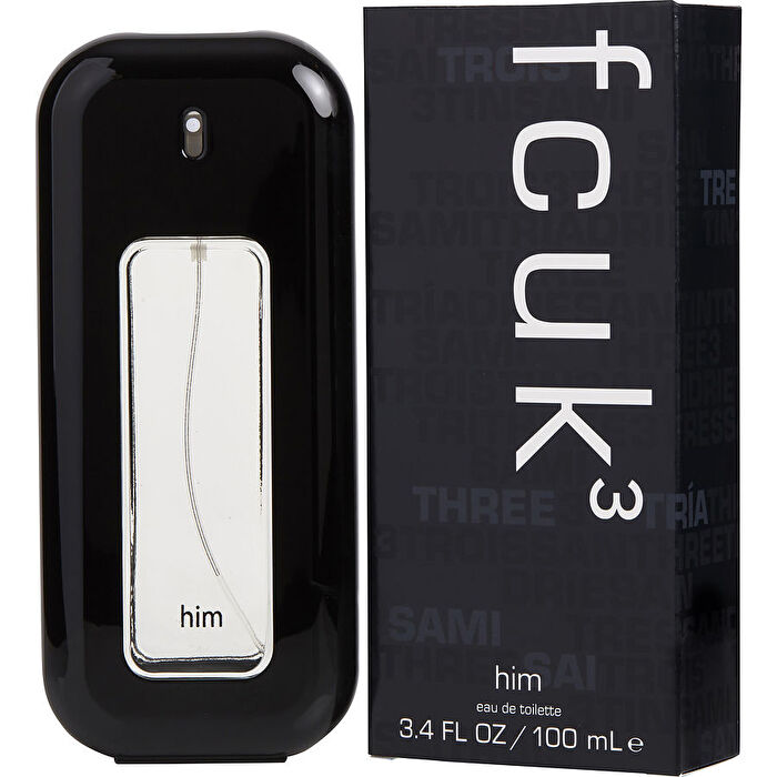 French Connection Fcuk 3 Eau De Toilette Spray 90ml/3.4oz