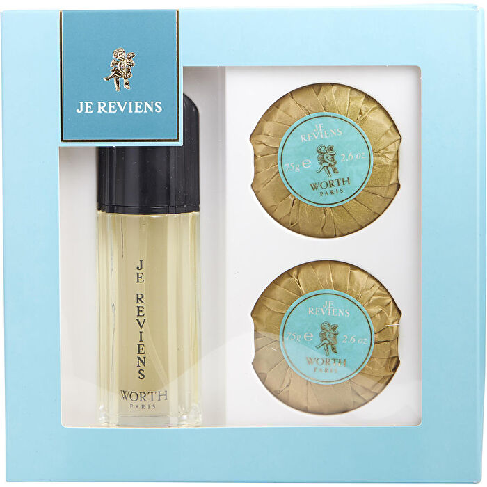 Worth Je Reviens Eau De Toilette Spray 30ml/1.7oz & Perfumed Soap 2x 60ml/2.6oz