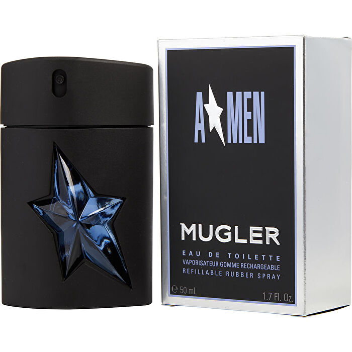 Thierry Mugler Angel Eau De Toilette Spray Rubber Bottle Refillable 30ml/1.7oz