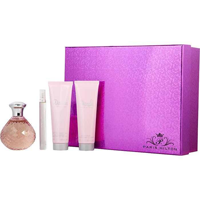 Paris Hilton Heiress Paris Hilton Eau De Parfum Spray 90ml/3.4oz & Body Lotion 90ml/3oz & Shower Gel 90ml/3oz & Eau De Parfum Spray 0.34oz