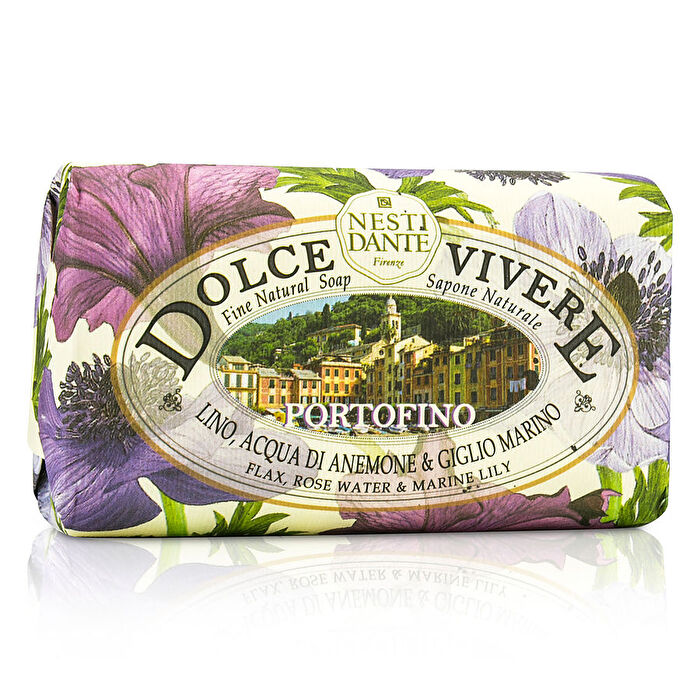 Nesti Dante Dolce Vivere Fine Natural Soap - Portofino - Flax Rose Water & Marine Lily 250g/8.8oz