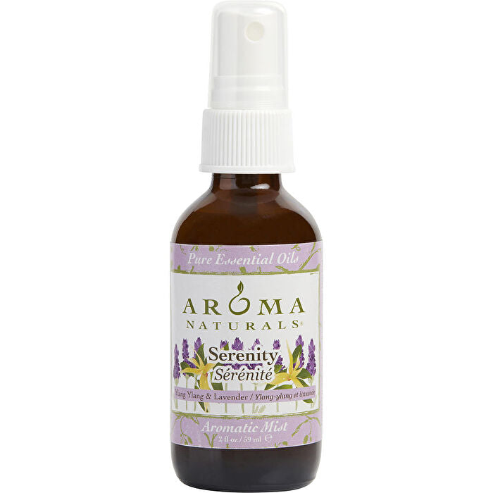 Aroma Naturals Serenity Aromatherapy Aromatic Mist Spray Combines The Essential Oils Of Lavender And Ylang Ylang To Enhance Inner Balance And Well-being 60ml/2oz