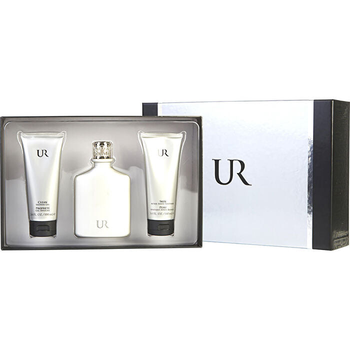 Usher Ur Eau De Toilette Spray & Aftershave Soother & Shower Gel 90ml/3.4oz