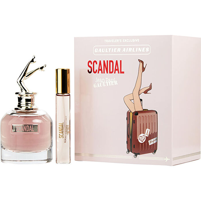 Jean Paul Gaultier Scandal Eau De Parfum Spray 60ml/2.7oz & Eau De Parfum Spray 0.67oz (travel Offer) (packaging May Vary)