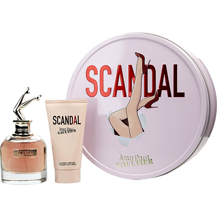 Jean Paul Gaultier Scandal Eau De Parfum Spray 60ml/2.7oz & Body Lotion 60ml/2.5oz
