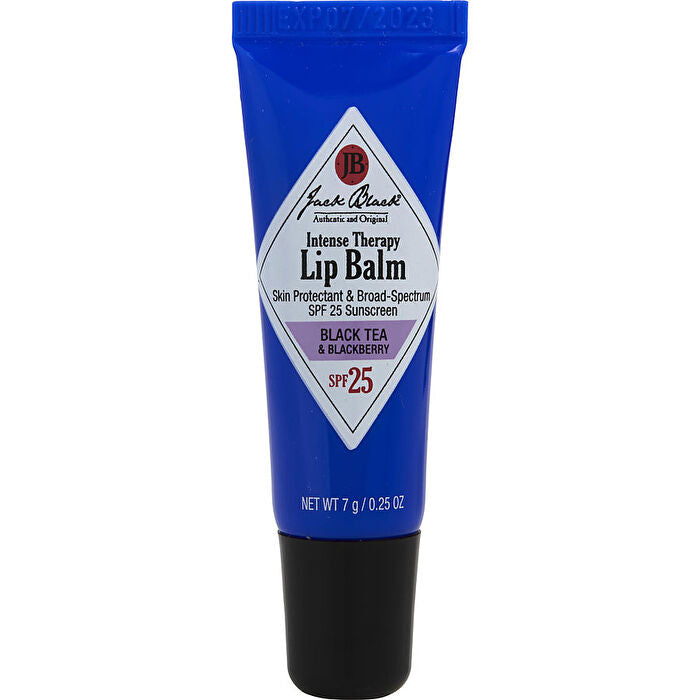 Jack Black Intense Therapy Lip Balm Spf 25 With Black Tea & Blackberry 7g/0.24oz