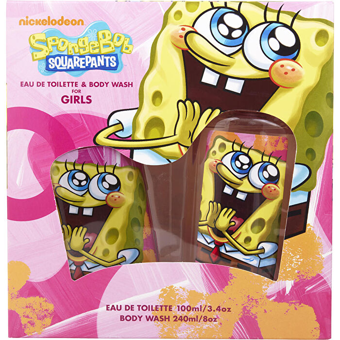 Nickelodeon Spongebob Squarepants Eau De Toilette Spray 90ml/3.4oz & Body Wash 240ml/8oz