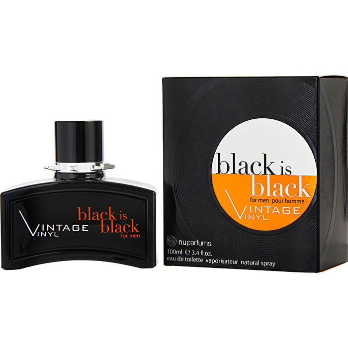 Nu Parfums Black Is Black Vintage Vinyl Eau De Toilette Spray 100ml/3.4oz