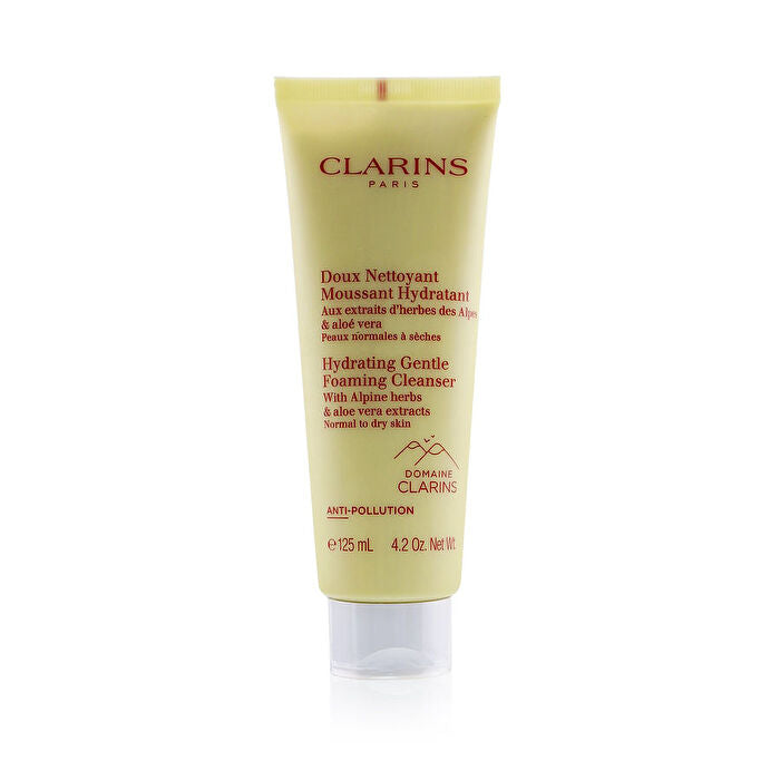 Clarins Hydrating Gentle Foaming Cleanser With Alpine Herbs & Aloe Vera Extracts - Normal To Dry Skin 125ml/4.2oz