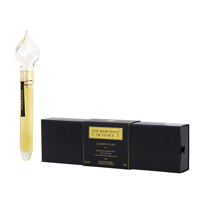 Merchant Of Venice Leather In Nude Extrait De Parfum Spray (flame Collection) 30ml/1oz