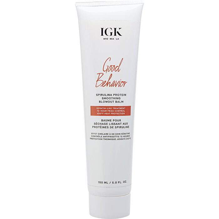 Igk Good Behavior Spirulina Protein Smoothing Blowout Balm 150ml/5oz