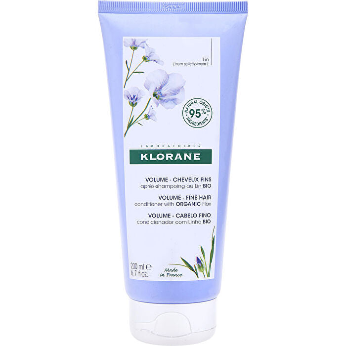 Klorane Volume Conditioner With Organic Flax For Fine Hair 180ml/6.7oz