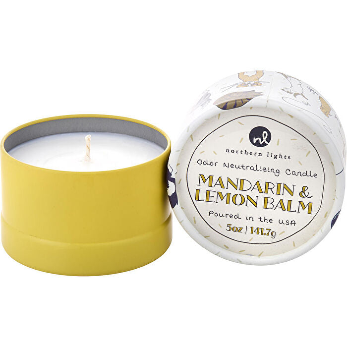 Northern Lights Paws On Mandarin & Lemon Balm Odor Neutralizing Candle 150ml/5oz