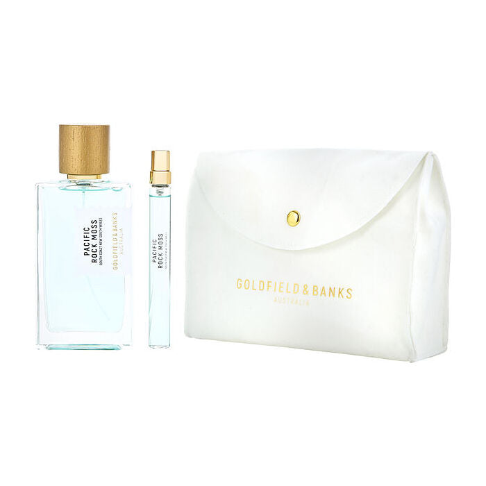 Goldfield & Banks Pacific Rock Moss Eau De Parfum Spray 90ml/3.4oz & Eau De Parfum Travel Spray 0.34oz