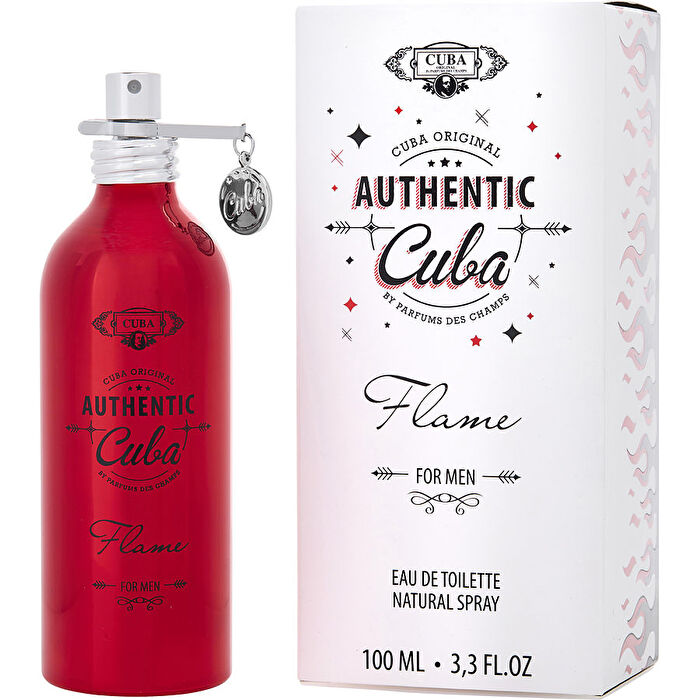Cuba Authentic Flame Eau De Toilette Spray 90ml/3.3oz