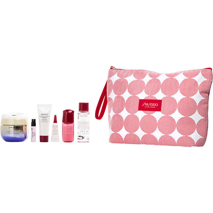 Shiseido Vital Perfection Lift And Firm Ritual Set +bag 6pcs