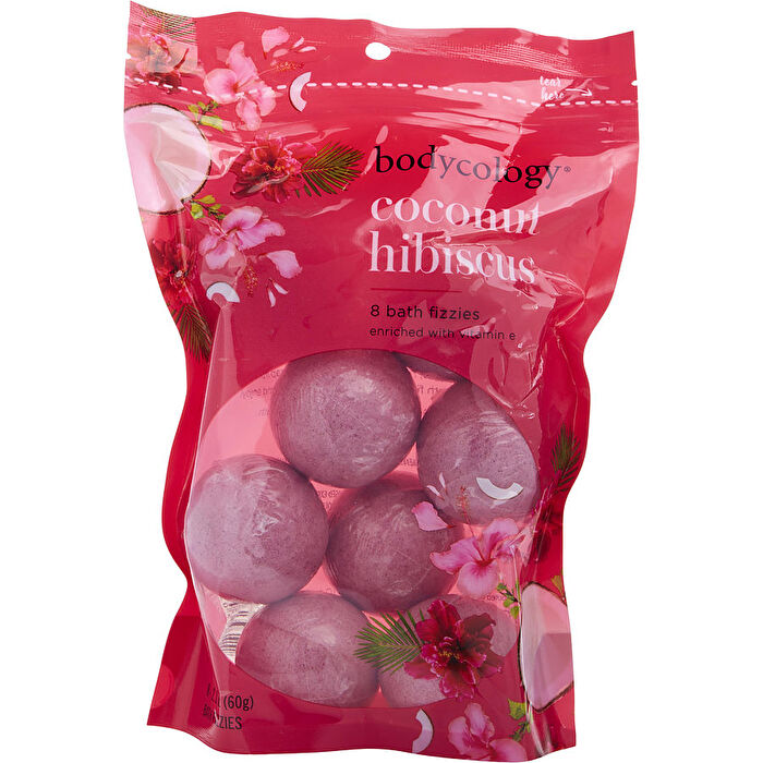 Bodycology Coconut Hibiscus Bath Fizzies (8 Count) 60ml/2.1oz