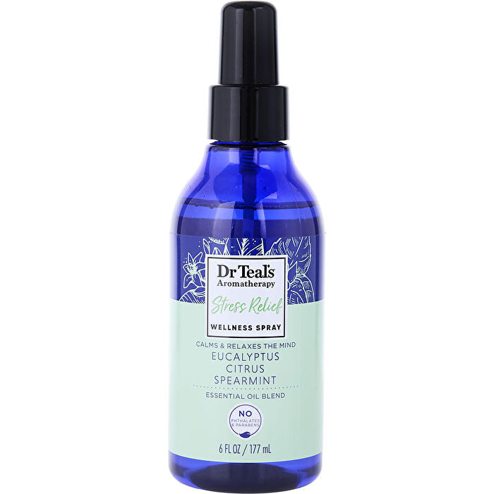 Dr. Teal's Aromatherapy Stress Relief Wellness Spray With Eucalyptus Citrus & Spearmint 170g/6oz