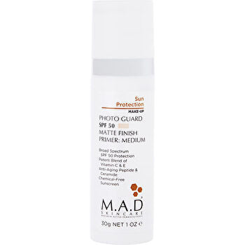 M.a.d. Skincare Photo Guard Spf 50 Matte Finish Primer - Medium 30ml/1oz