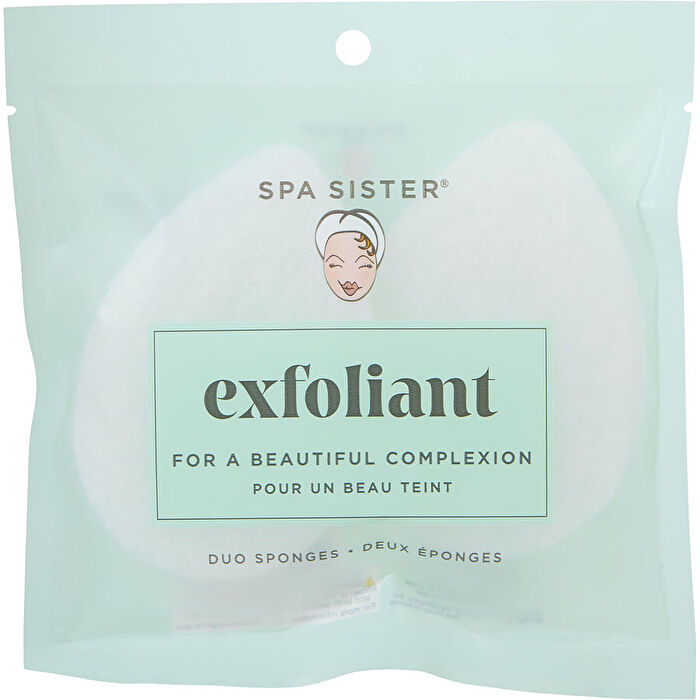 Spa Accessories Spa Sister Duo Facial Sponges - Tear Drop 2 Pack