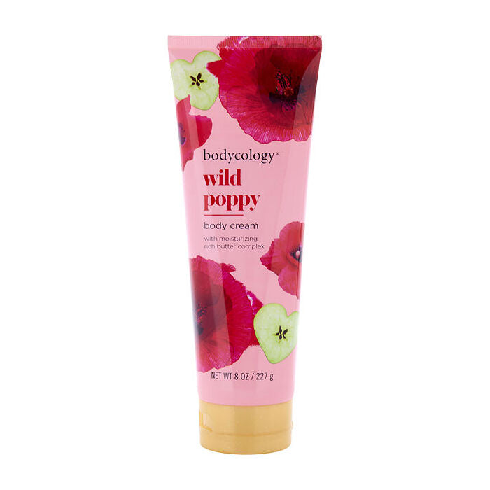 Bodycology Wild Poppy Body Cream 240ml/8oz