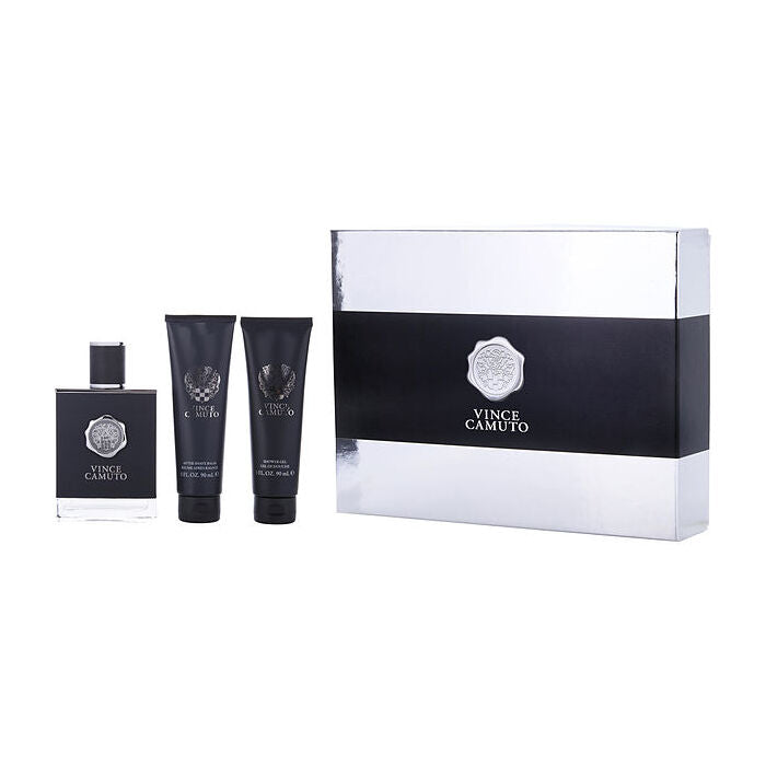 Vince Camuto Man Eau De Toilette Spray 90ml/3.4oz & Aftershave Balm 90ml/3oz & Shower Gel 90ml/3oz