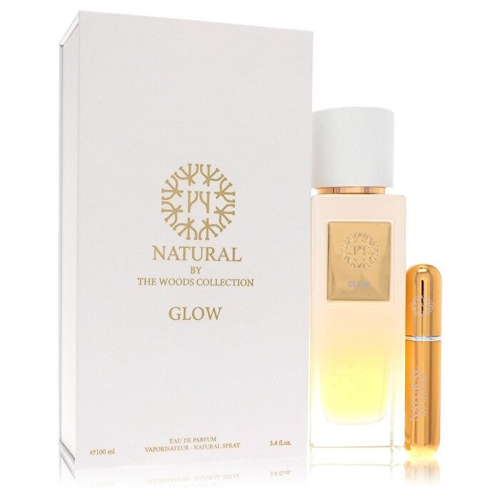 The Woods Collection The Woods Collection Natural Glow Eau De Parfum Spray (Unisex) With Mini Refillable Spray 100ml/3.4oz