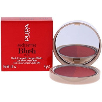 Pupa Extreme Blush Duo Dual Effect Comp Blush - # Radiant Amarant Glow Watermelon 4g/0.14oz