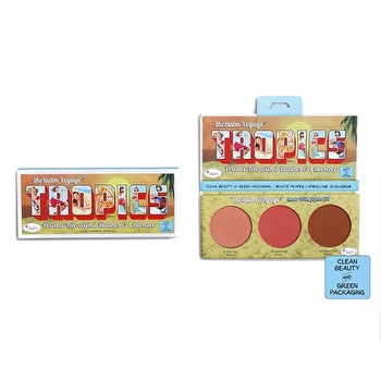 Thebalm Voyage Tropics Powder Trio With 2 Blush & 1 Bronzer 8.5g/0.28oz