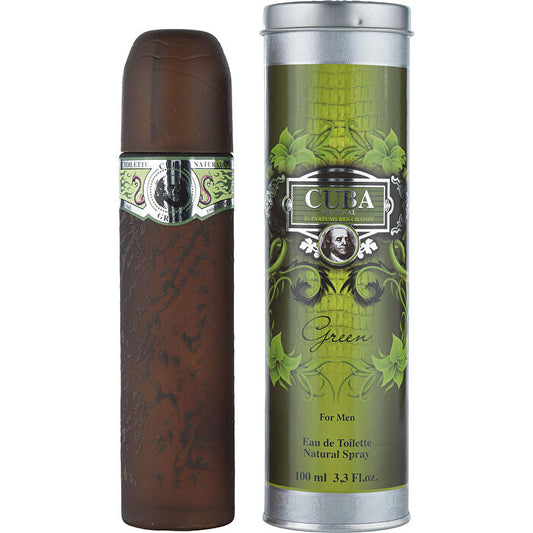 Cuba Green Eau De Toilette Spray 90ml/3.3oz