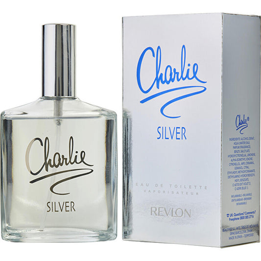 Revlon Charlie Silver Eau De Toilette Spray 90ml/3.4oz