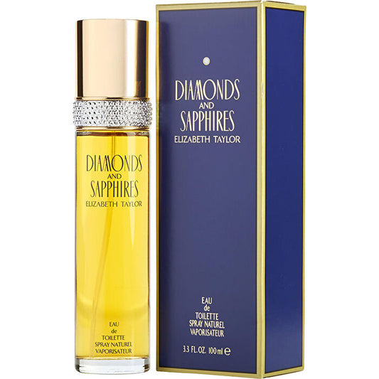 Elizabeth Taylor Diamonds & Sapphires Eau De Toilette Spray 90ml/3.3oz