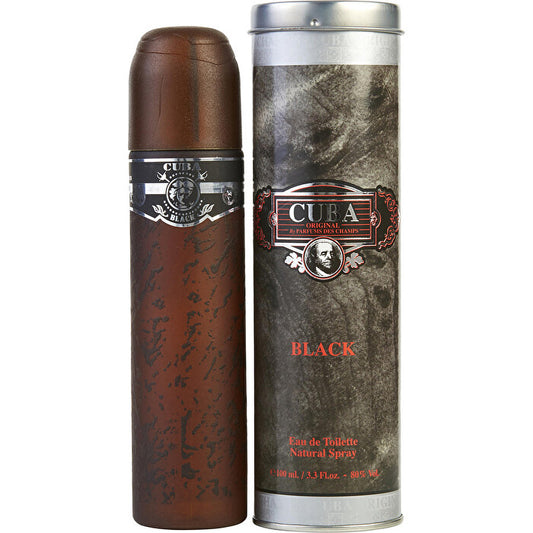Cuba Black Eau De Toilette Spray 90ml/3.3oz