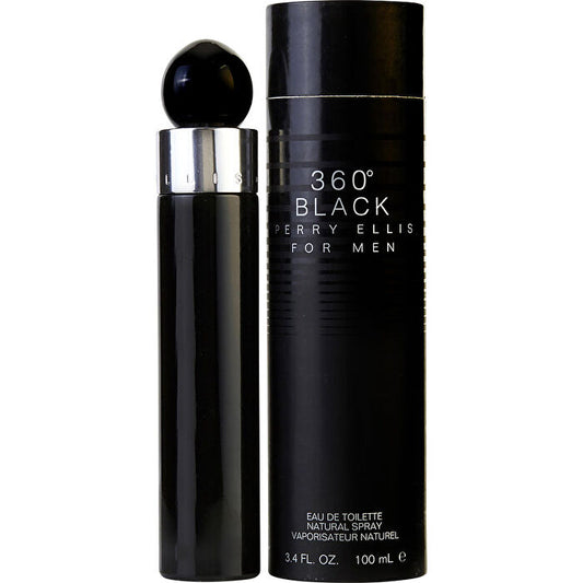 Perry Ellis 360 Black Eau De Toilette Spray 90ml/3.4oz