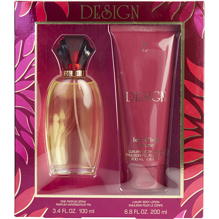 Paul Sebastian Design Eau De Parfum Spray 100ml/3.4oz & Body Lotion 200ml/6.8oz