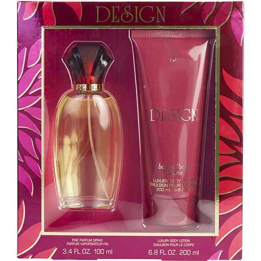 Paul Sebastian Design Eau De Parfum Spray 100ml/3.4oz & Body Lotion 200ml/6.8oz