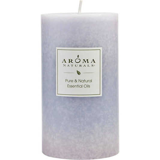 Aroma Naturals Tranquility Aromatherapy One 2.75x 5 Inch Pillar Aromatherapy Candle