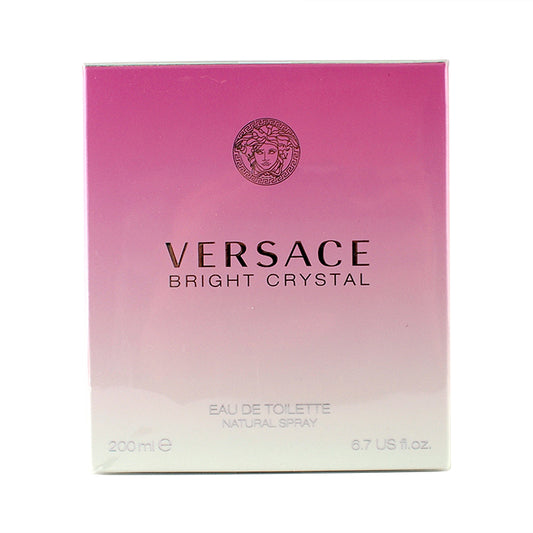Versace Bright Crystal Eau De Toilette Spray 180ml/6.7oz