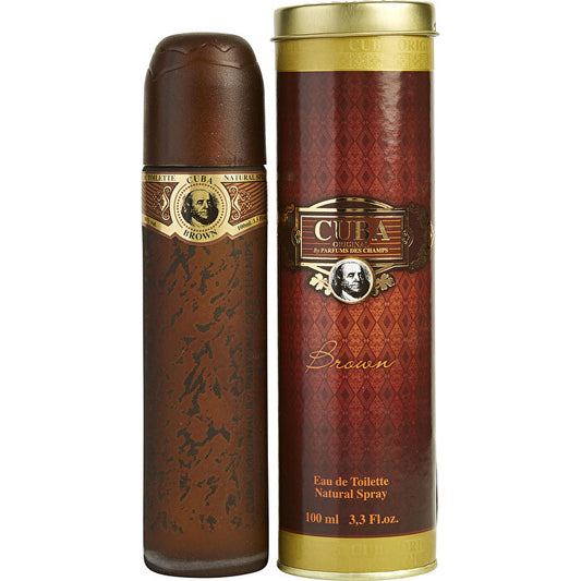 Cuba Brown Eau De Toilette Spray 90ml/3.3oz