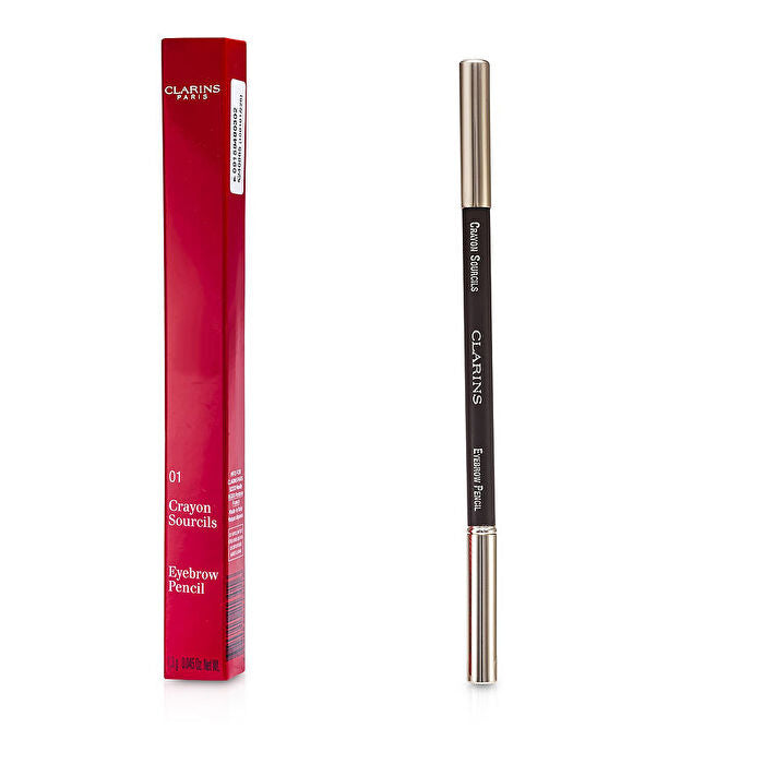 Clarins Eyebrow Pencil - #01 Dark Brown 1.3g/0.03oz