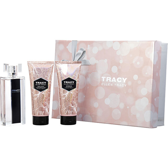 Ellen Tracy Tracy Eau De Parfum Spray 60ml/2.5oz (new Bottle Design) & Body Lotion 90ml/3.4oz & Shower Gel 90ml/3.4oz