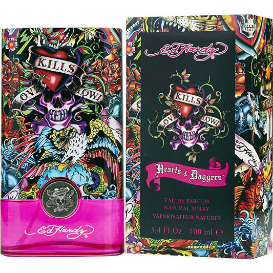 Christian Audigier Ed Hardy Hearts & Daggers Eau De Parfum Spray 90ml/3.4oz