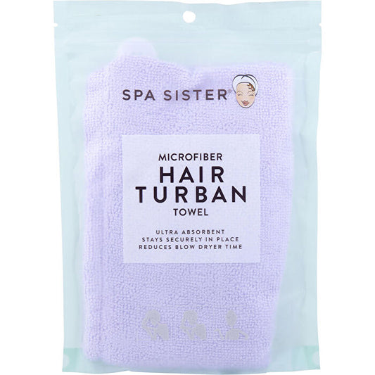 Spa Accessories Spa Sister Microfiber Hair Turban - White