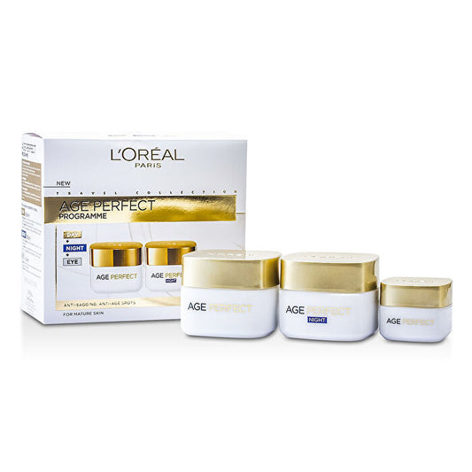 L'oreal Age Perfect Programme: Day Cream & Eye Cream & Night Cream 3pcs