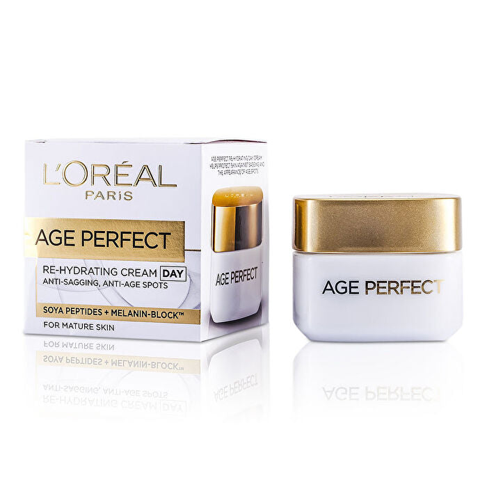 L'oreal Dermo-expertise Age Perfect Reinforcing Rehydrating Day Cream ( For Mature Skin ) -- 50ml/1.7oz