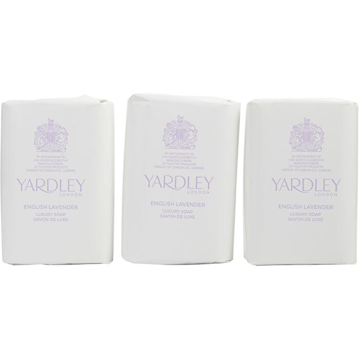 Yardley English Lavender Luxury Soaps Each 100ml/3.5oz