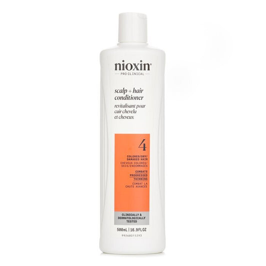 Nioxin Density System 4 Scalp Therapy Conditioner (Colored Hair, Progressed Thinning, Color Safe)�� (Random Packaging) 500ml/16.9oz