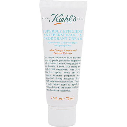 Kiehl's Superbly Efficient Anti-perspirant & Deodorant Cream 75ml/2.5oz