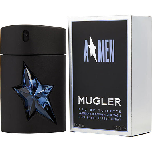 Thierry Mugler Angel Eau De Toilette Spray Rubber Bottle Refillable 30ml/1.7oz